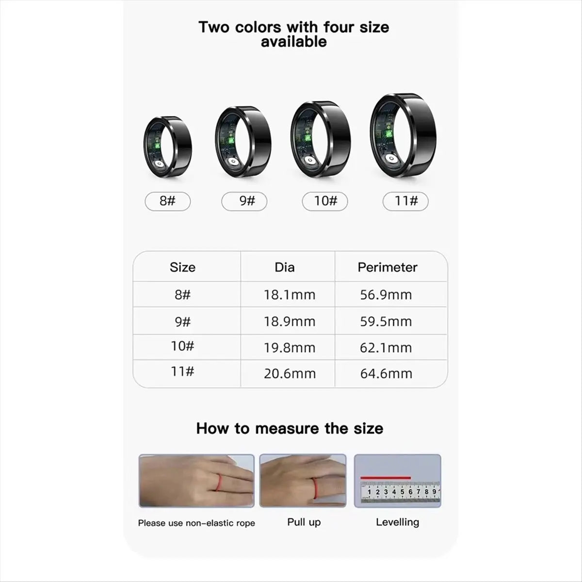 Health Monitoring Smart Ring