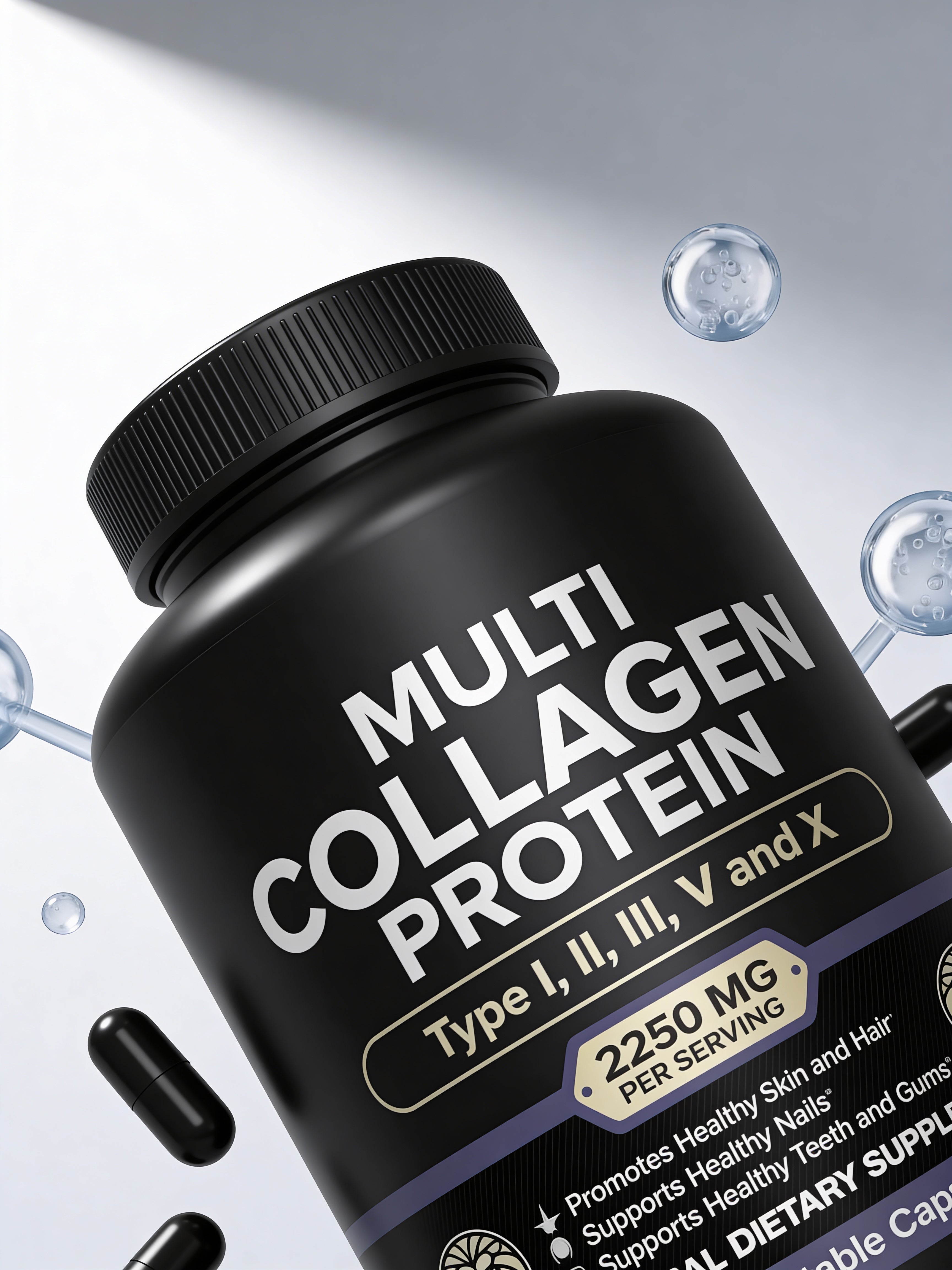 Collagen Peptides Capsules - Multi-Collagen Protein